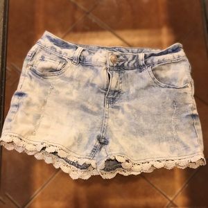 Justice Distressed Jean Shorts